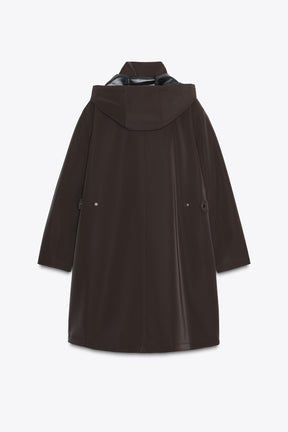 RUBBERISED HOODED RAINCOAT - Image 10