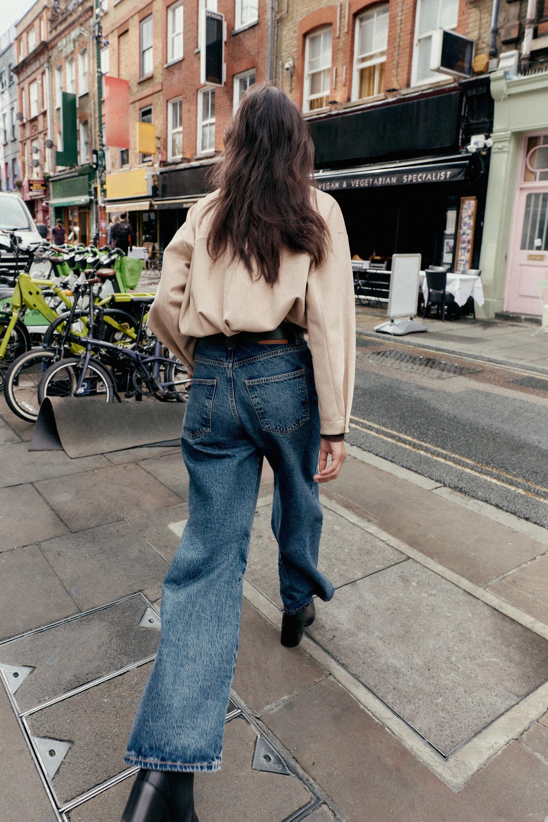 FAUX SUEDE BOMBER JACKET - Image 4