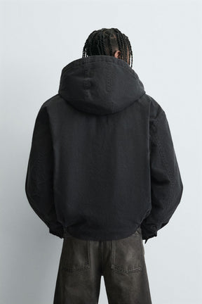 Hooded Toggle Jacket