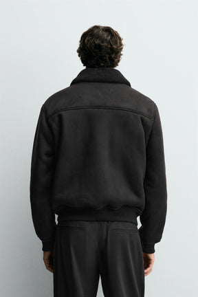 Suede Mix Jacket