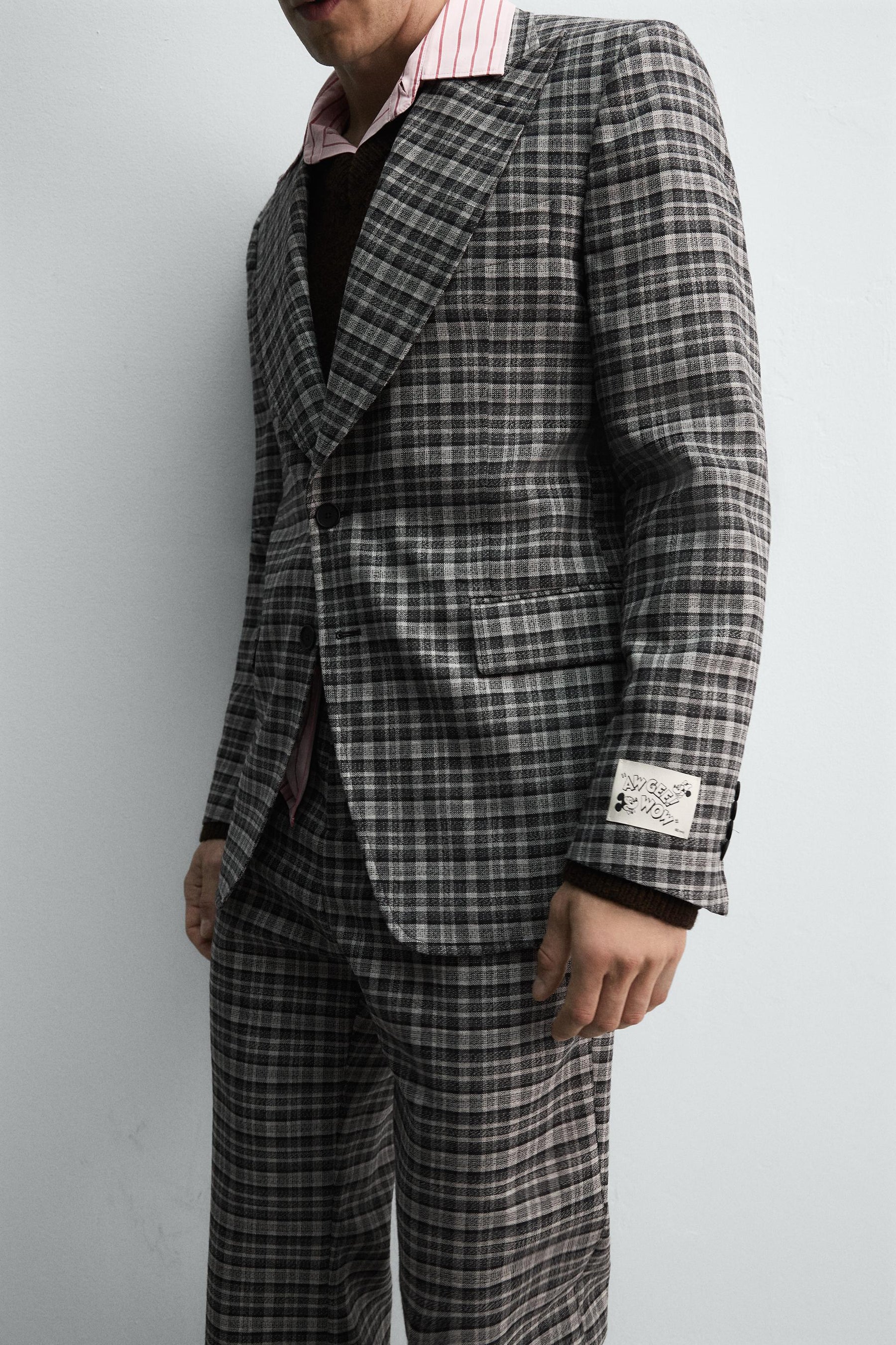 CHECK SUIT BLAZER HARRY LAMBERT FOR X DISNEY - Image 5