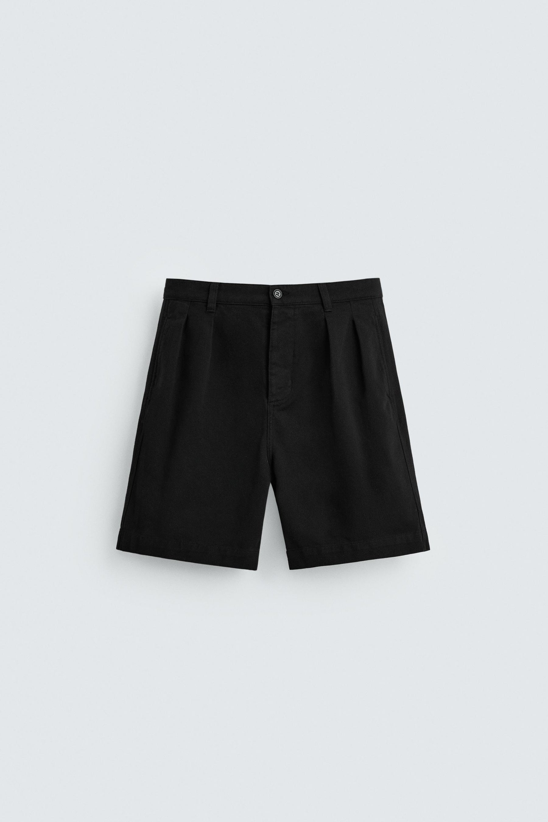 RELAXED FIT BERMUDA SHORTS WITH PLEATS - Image 6