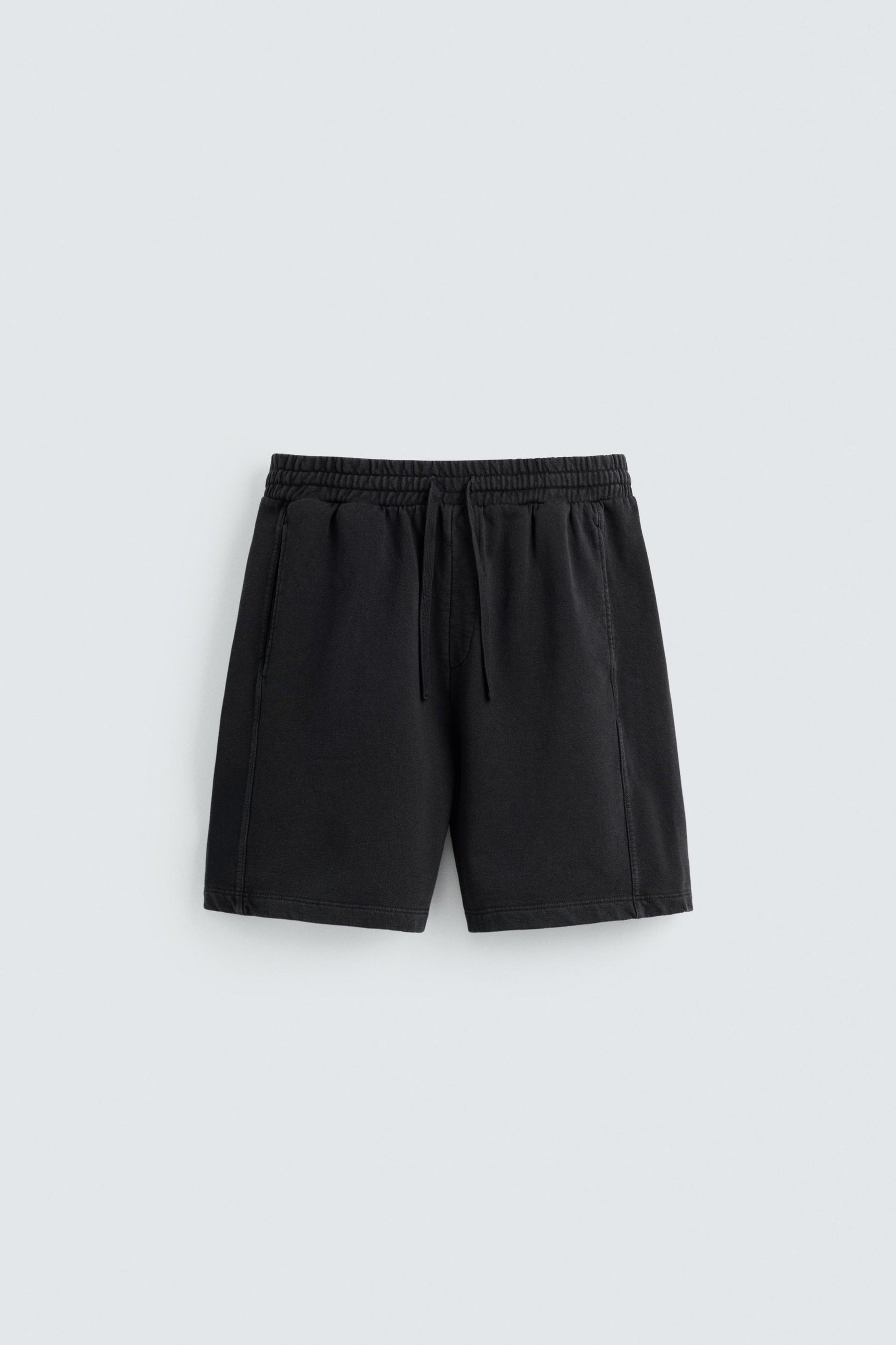 WASHED JOGGER BERMUDA SHORTS - Image 6