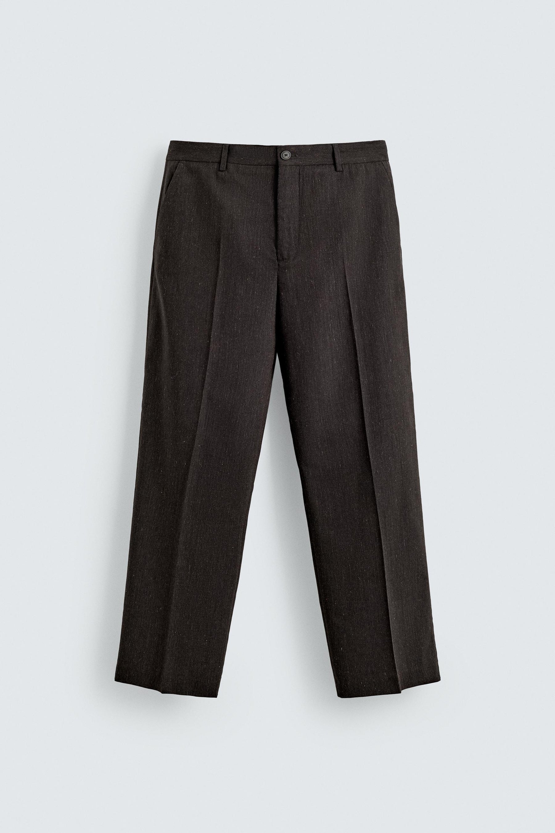 WOOL SUIT TROUSERS - Image 6