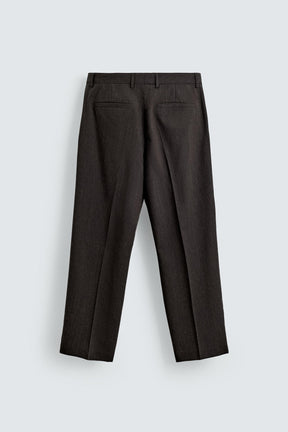 WOOL SUIT TROUSERS - Image 7