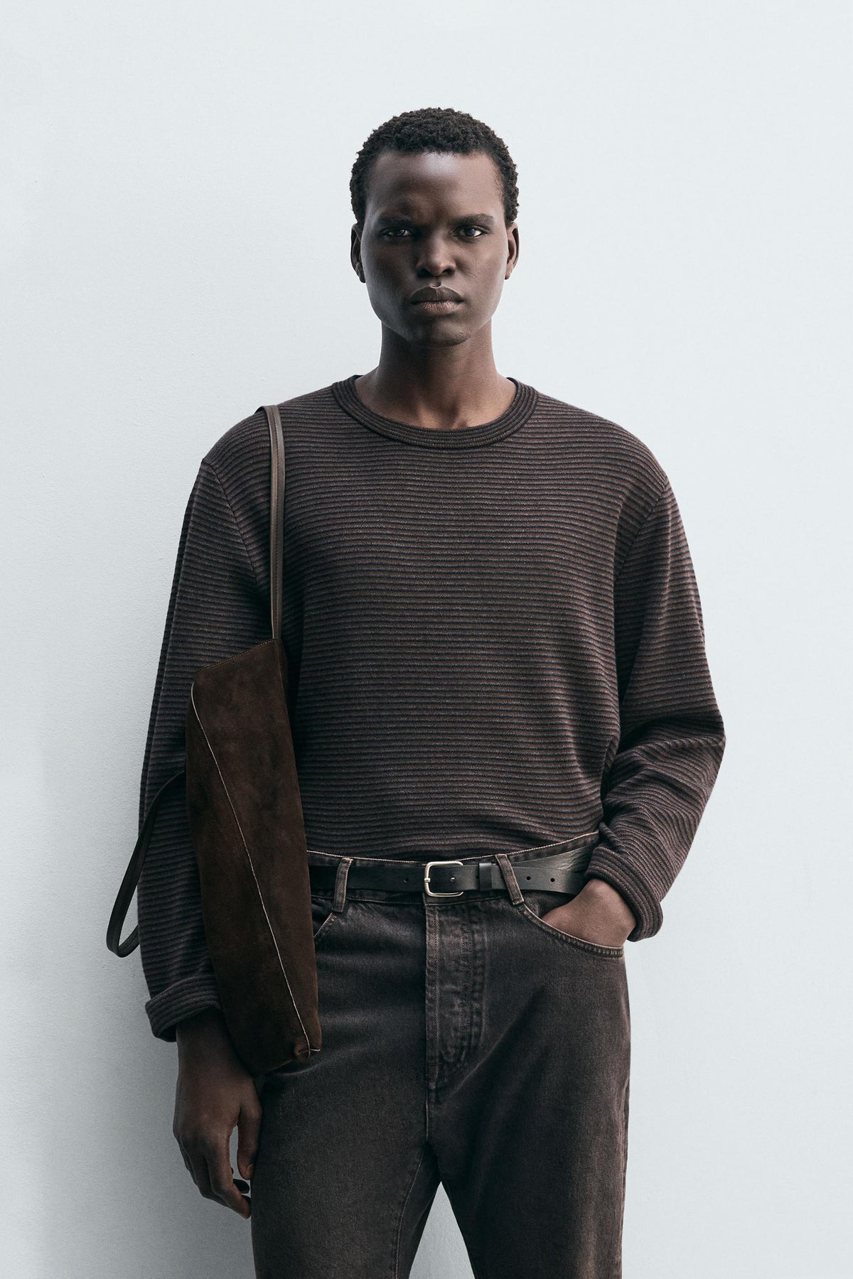 STRIPED JACQUARD SWEATER - Image 2