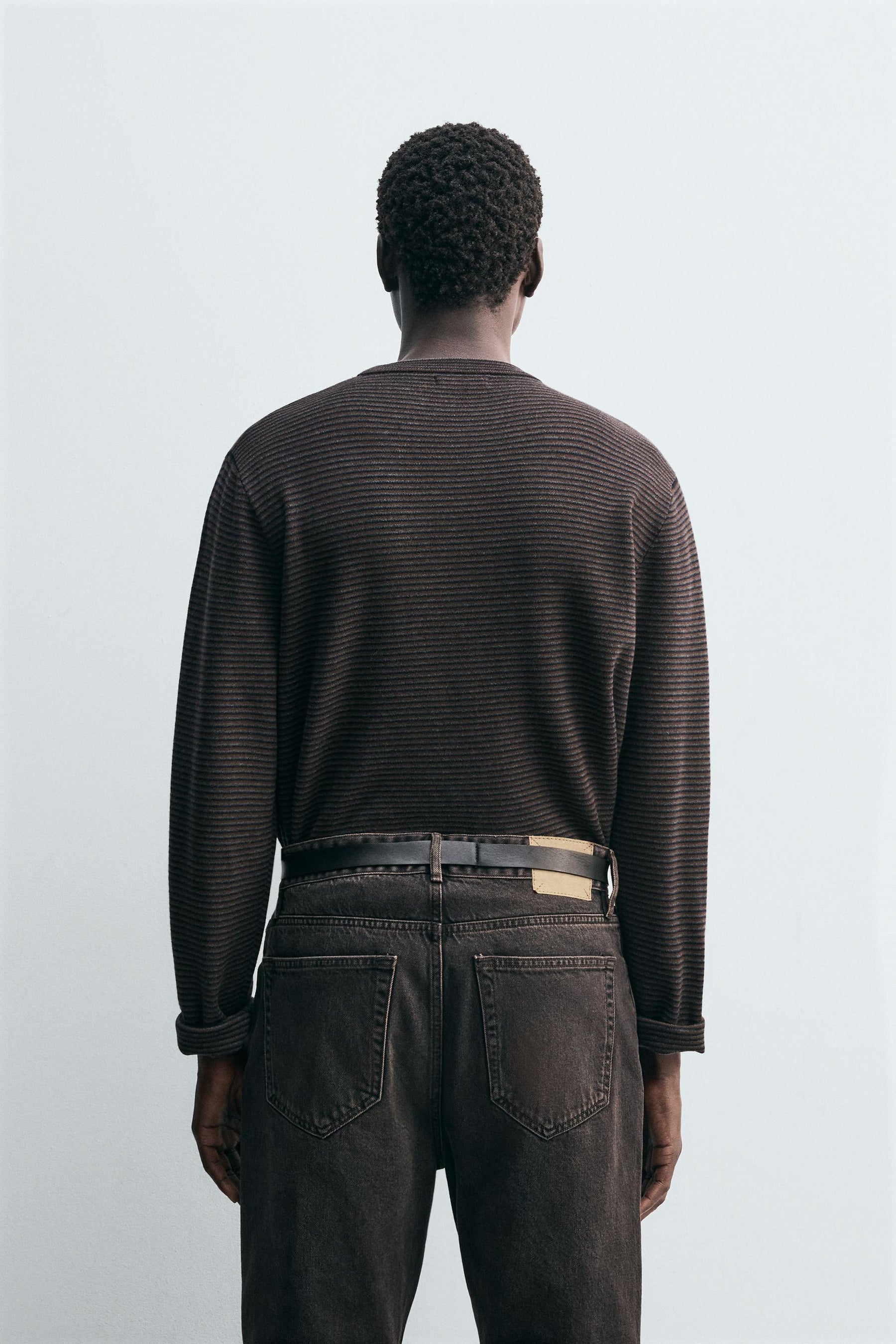 STRIPED JACQUARD SWEATER - Image 3