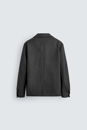 WOOL OVERSHIRT WITH POCKETS - Image 8