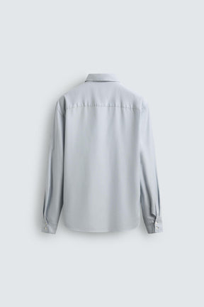 COTTON AND WOOL SHIRT - Image 7