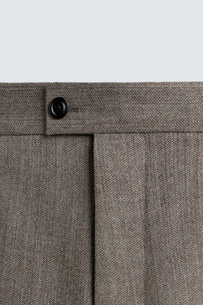 WOOL SUIT TROUSERS - Image 8
