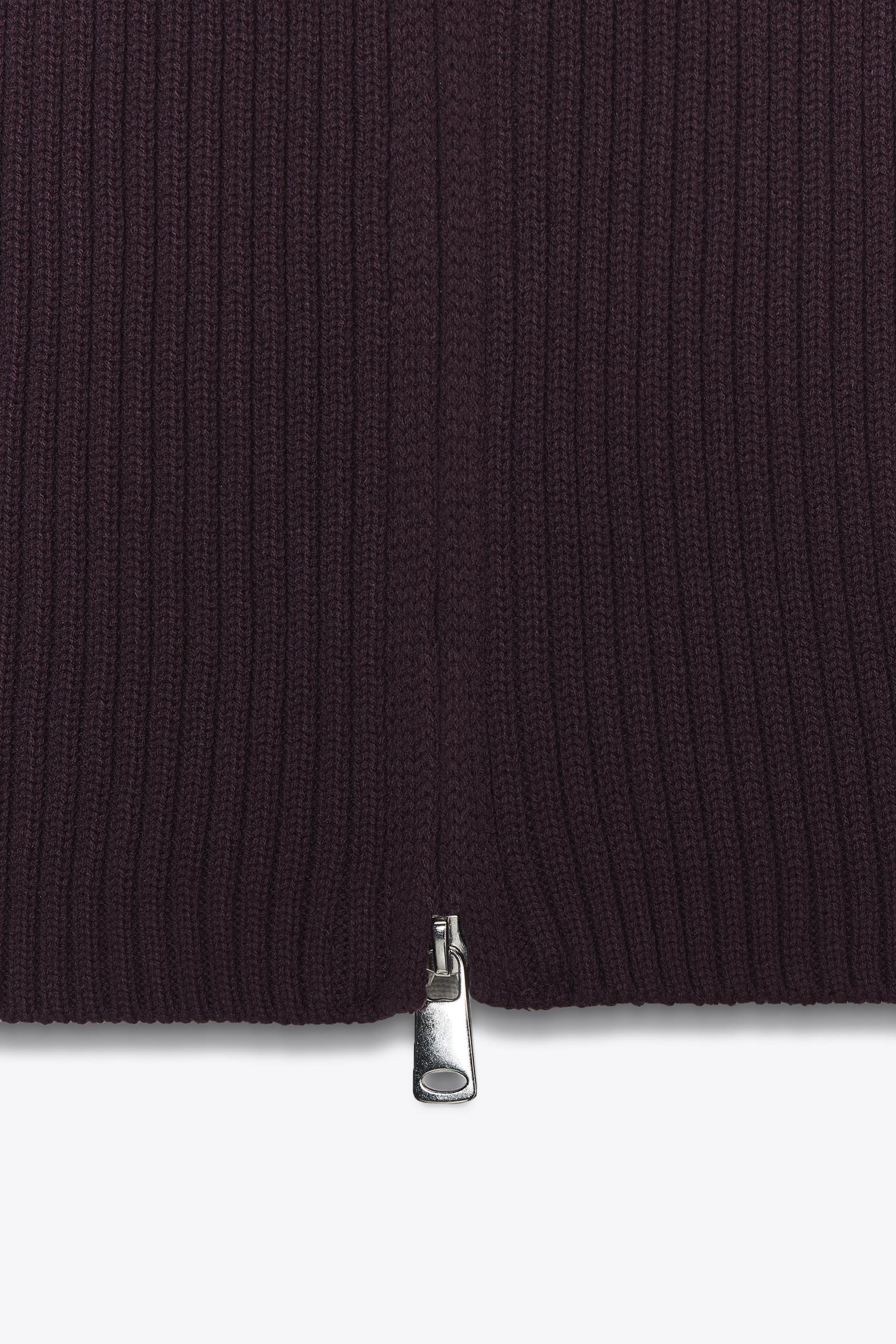 RIBBED KNIT TOP - Image 7