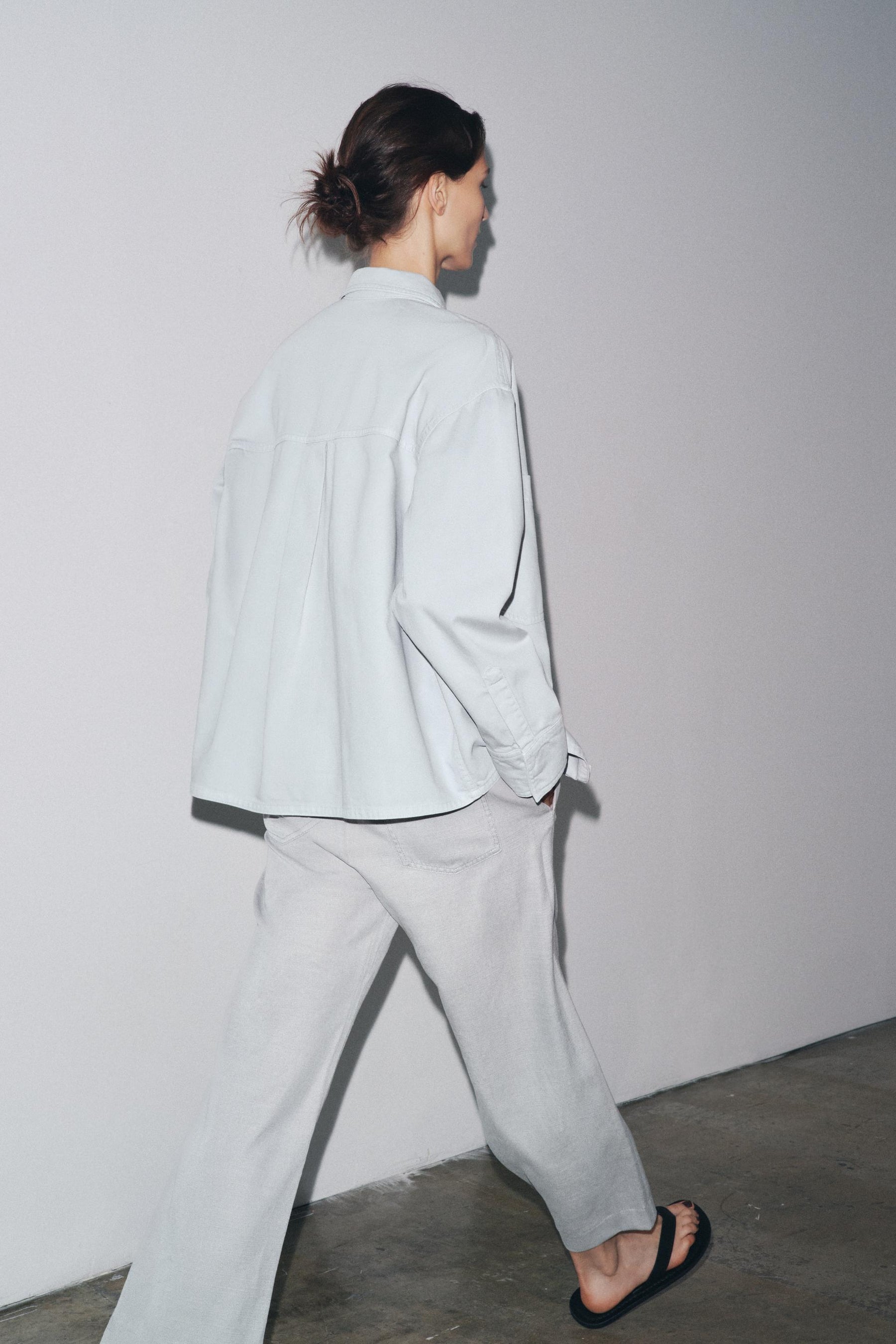 ZW COLLECTION POCKET OVERSHIRT - Image 5