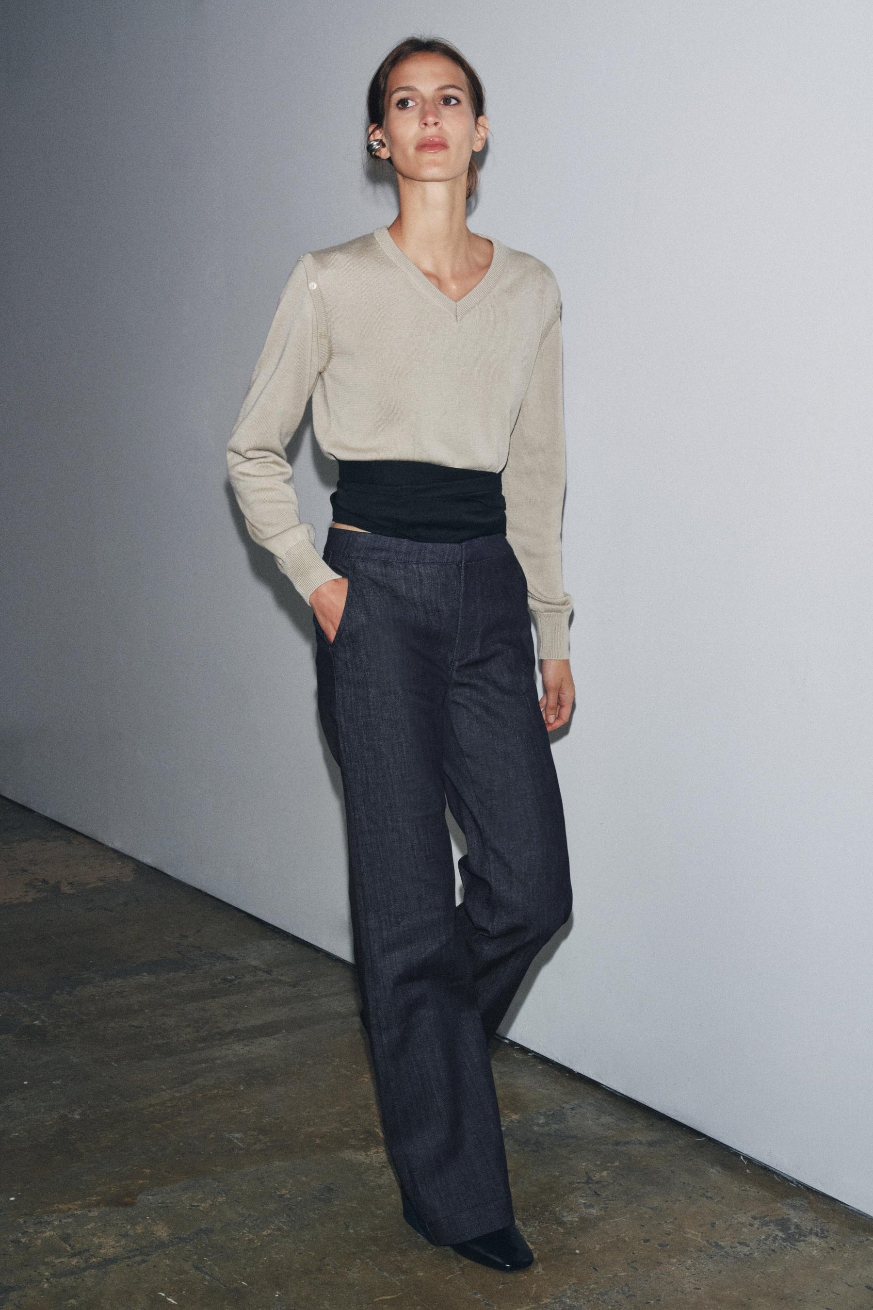 Flare Mid-Rise Jeans