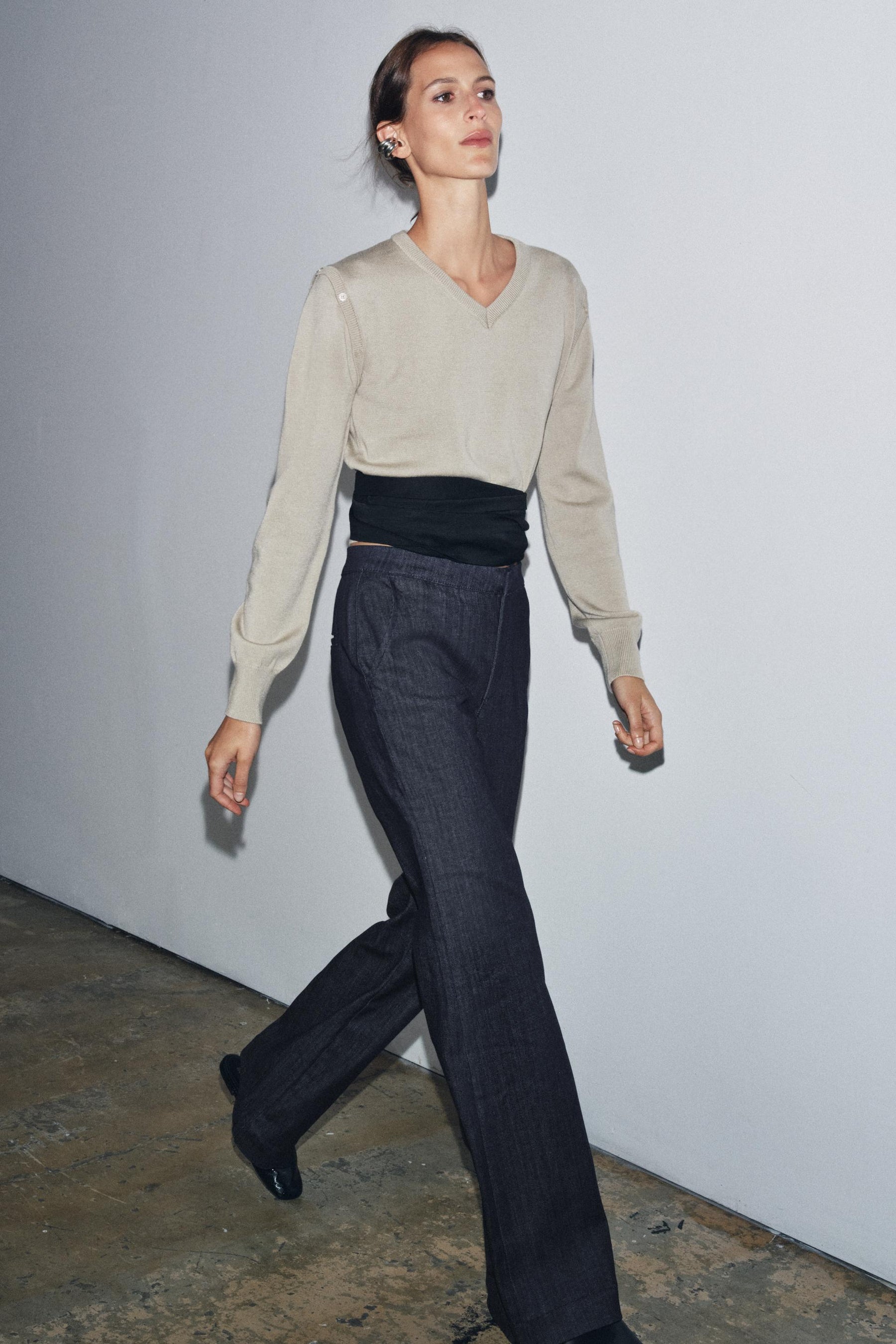 Flare Mid-Rise Jeans