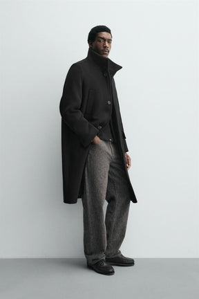 LONG WOOL COAT - Image 4
