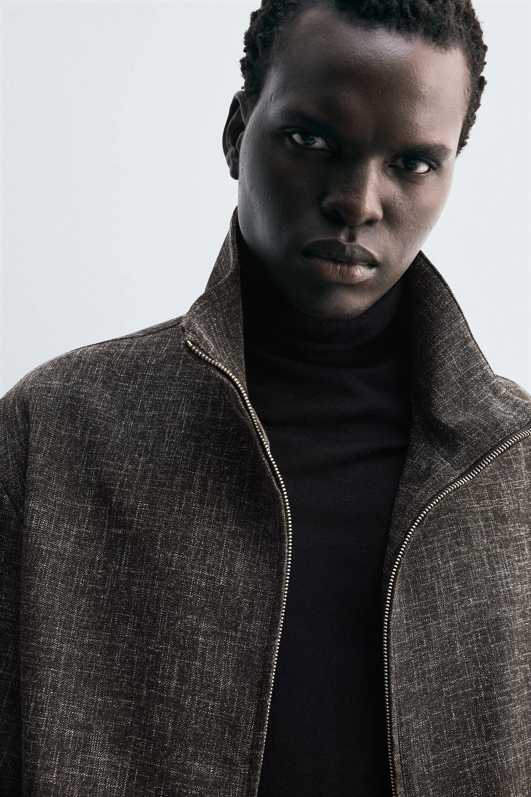 RELAXED FIT TEXTURED OVERSHIRT - Image 5