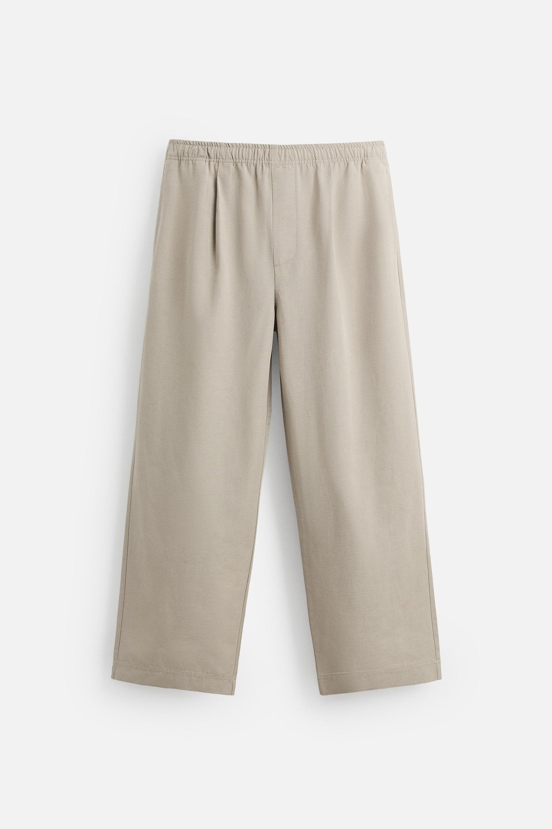 REGULAR FIT JOGGER WAIST TROUSERS - Image 6