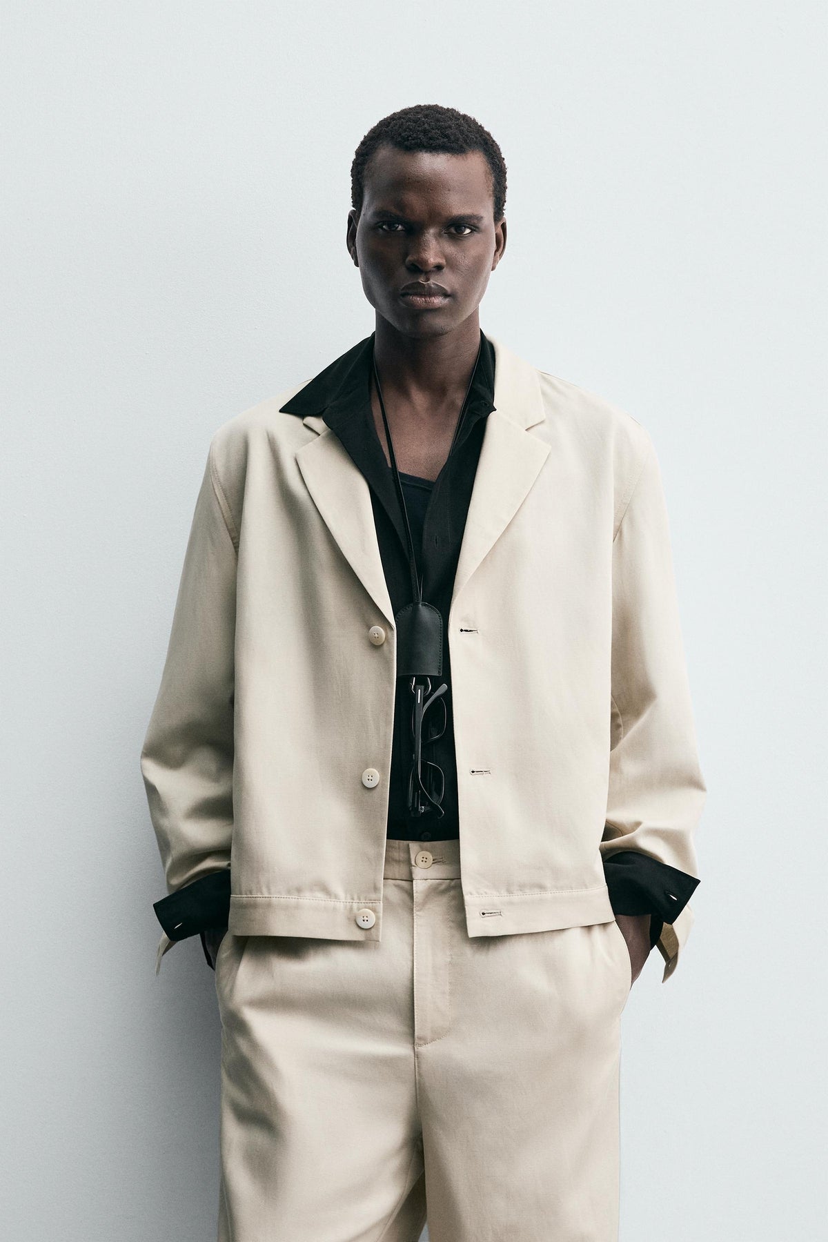 RELAXED FIT OVERSHIRT - Image 2