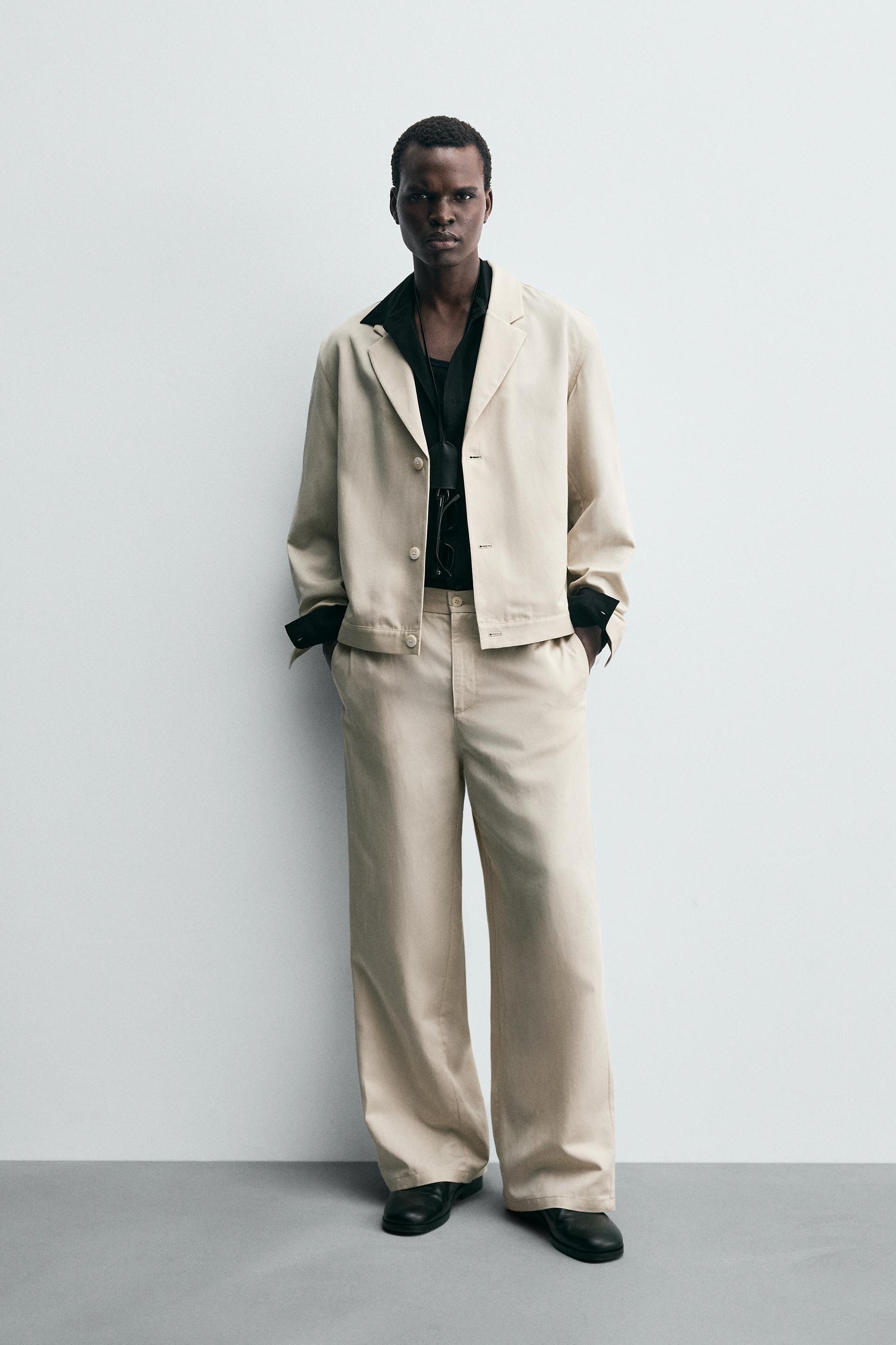 RELAXED FIT OVERSHIRT - Image 1