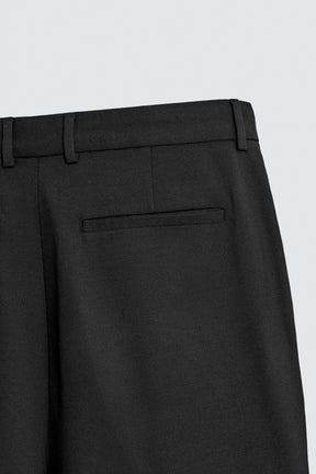 TEXTURED SUIT TROUSERS - Image 8