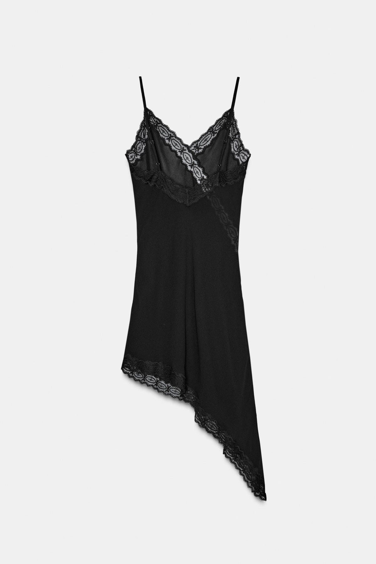 Asymmetric camisole dress