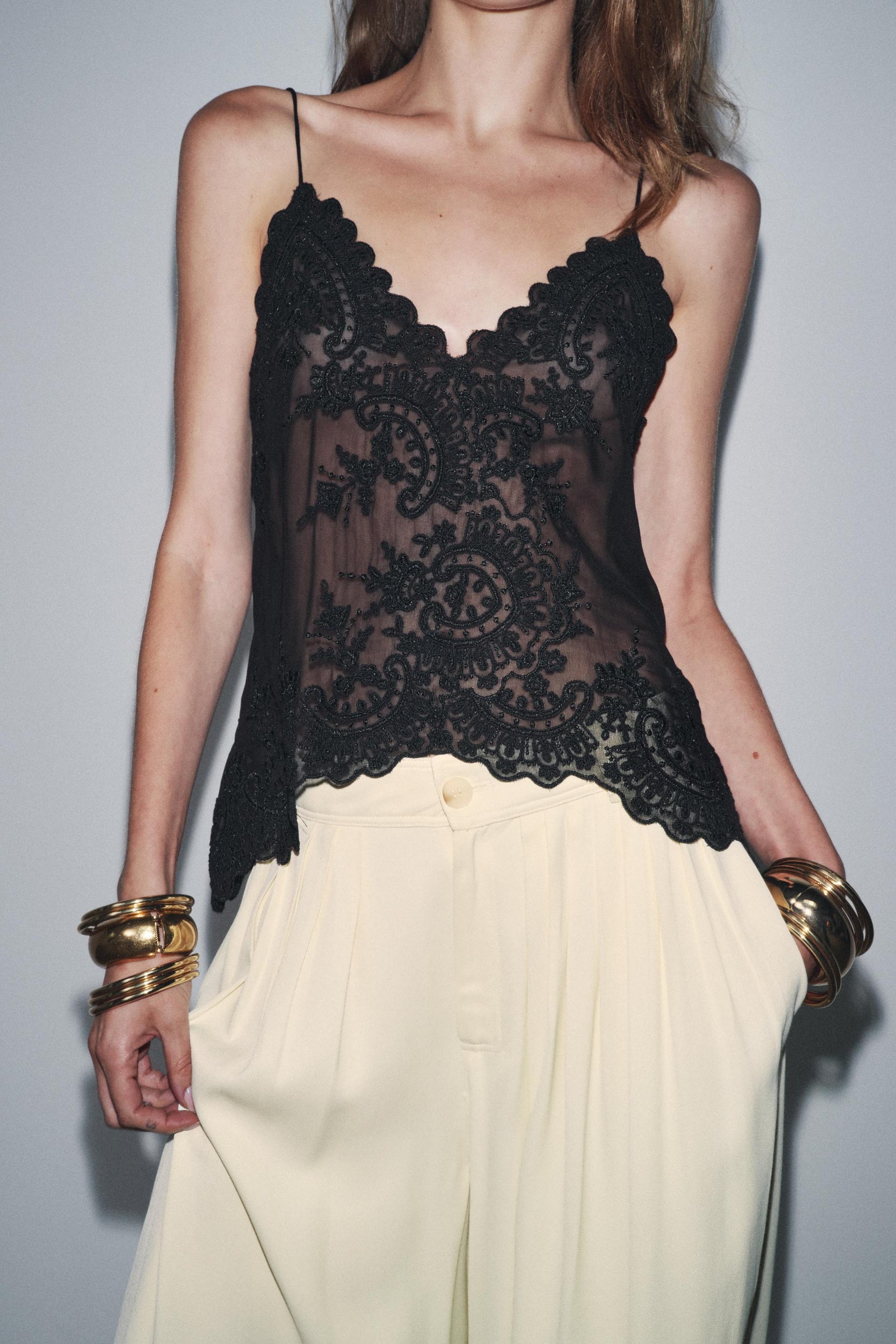 Lace Camisole Top
