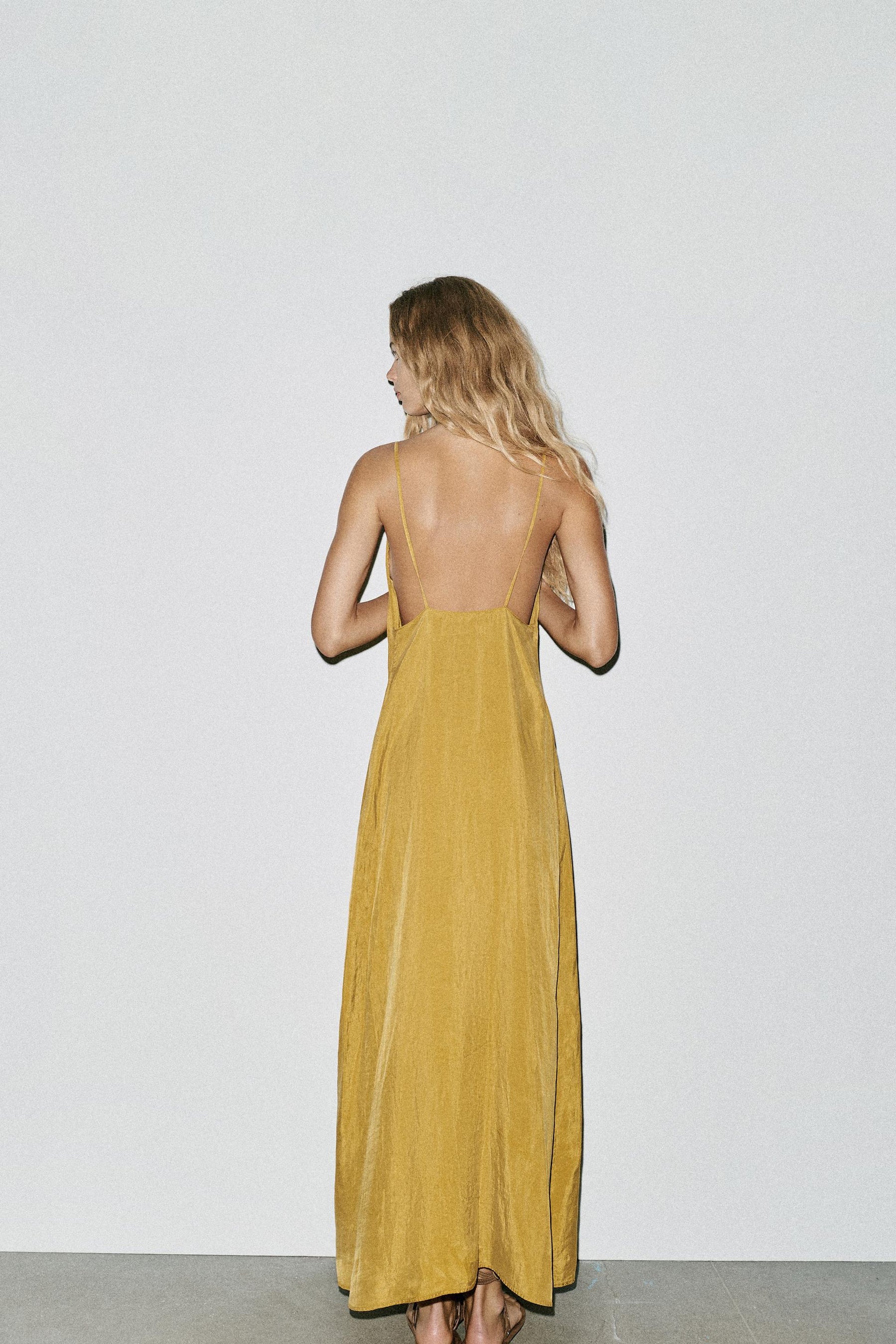 FLOWING MIDI DRESS - Image 4