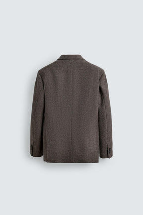 LIMITED EDITION WOOL TEXTURED BLAZER - Image 7