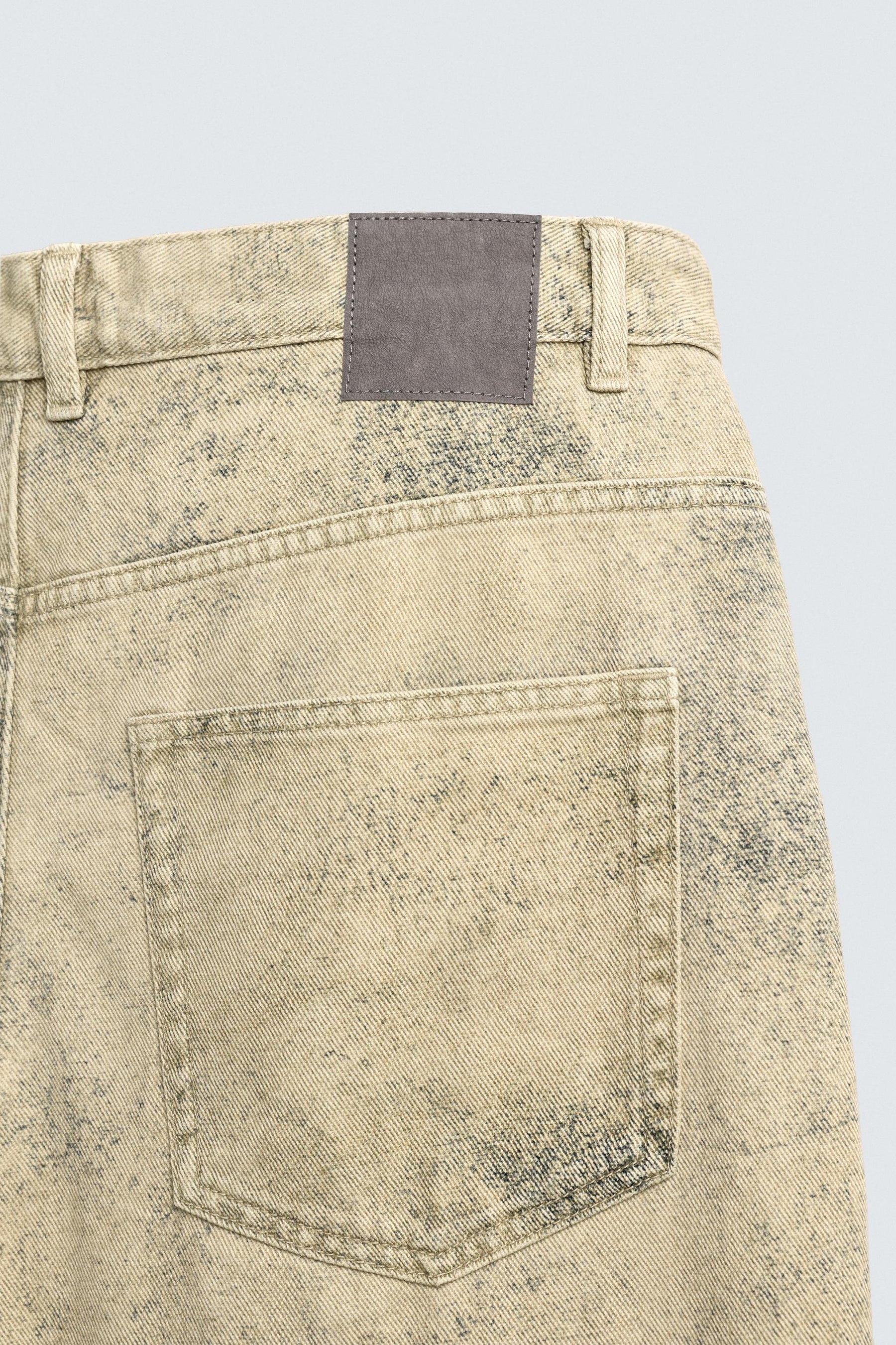 FADED PRINT BAGGY FIT TROUSERS - Image 8