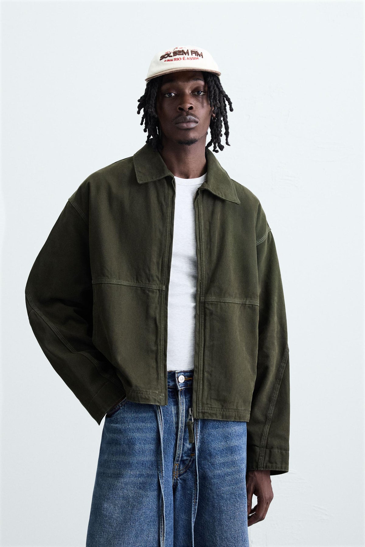 RELAXED FIT WASHED JACKET - Image 2