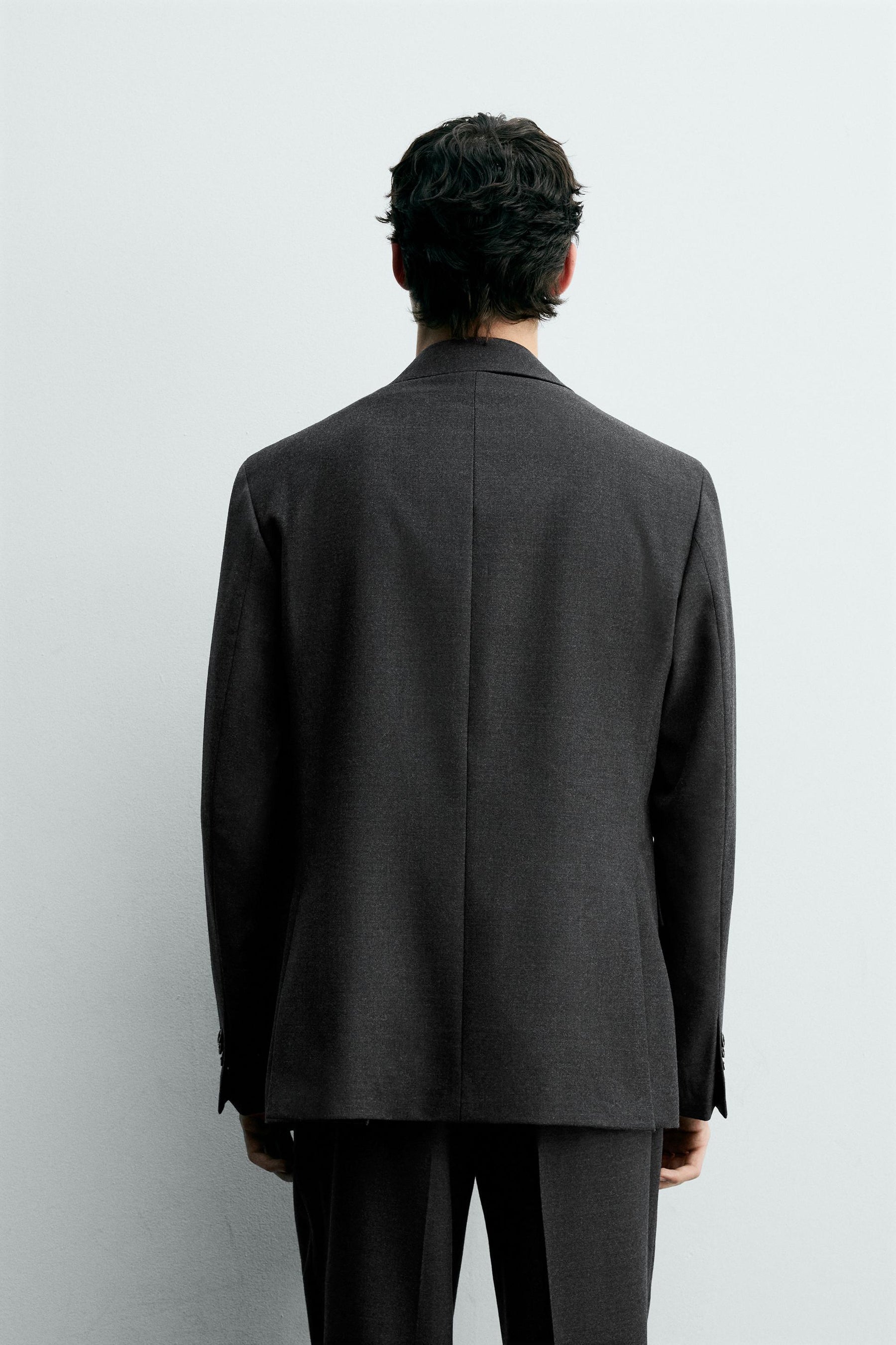WOOL SUIT BLAZER - Image 3
