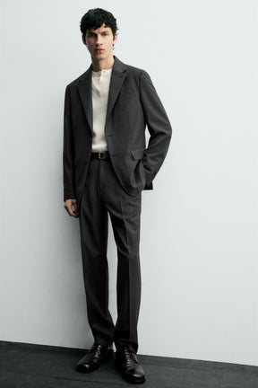 WOOL SUIT TROUSERS - Image 6