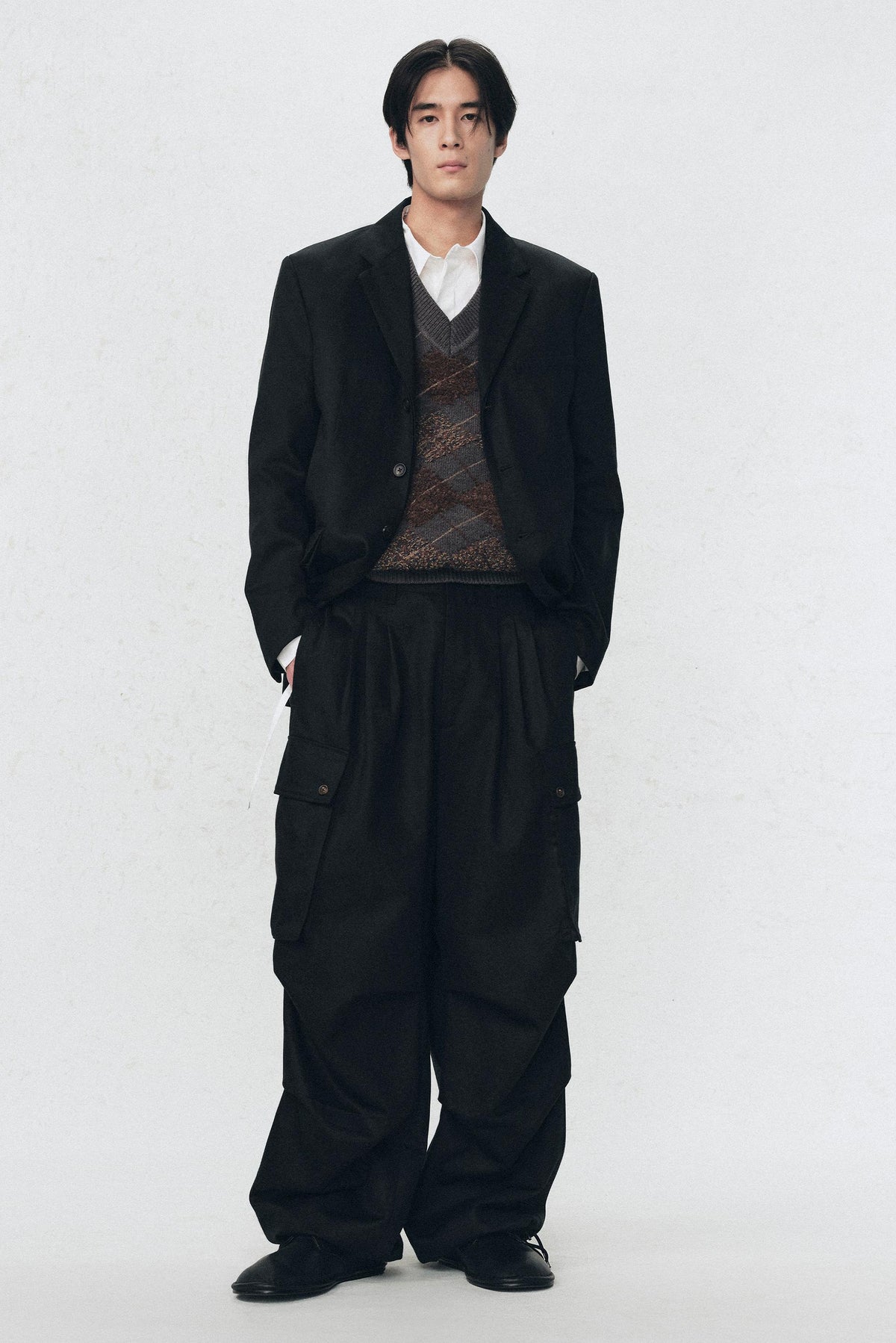 RELAXED FIT SUIT BLAZER SOSHIOTSUKI X - Image 1