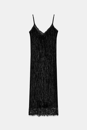 Velvet Camisole Dress
