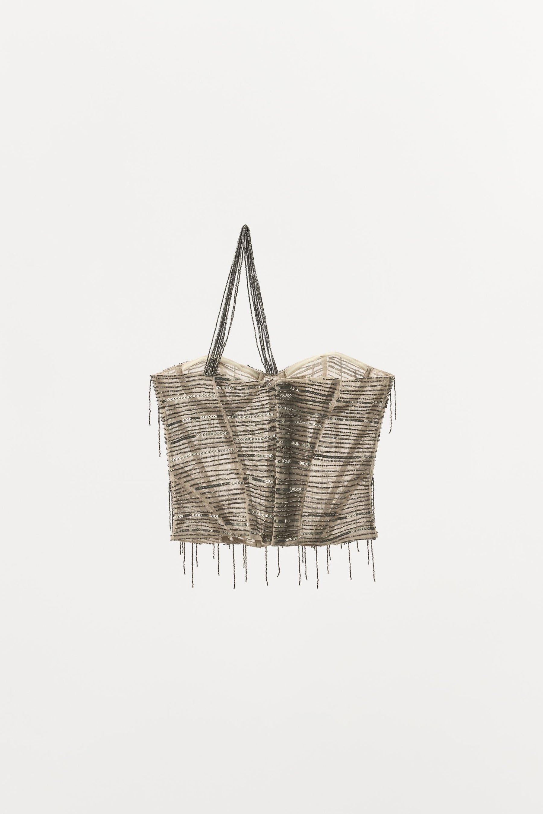 Beaded Sequin Corset