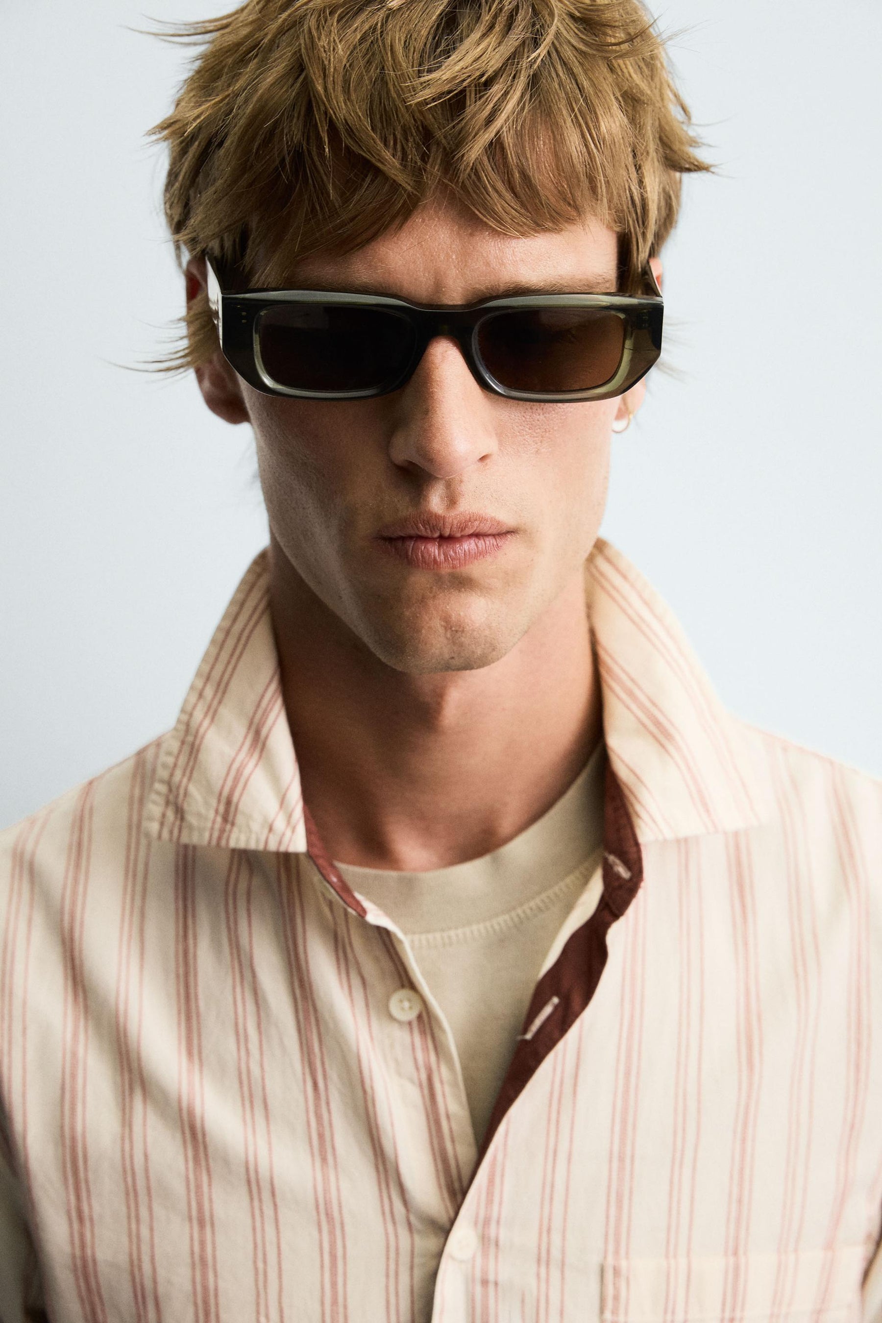 STRIPED TEXTURED SHIRT - Image 6