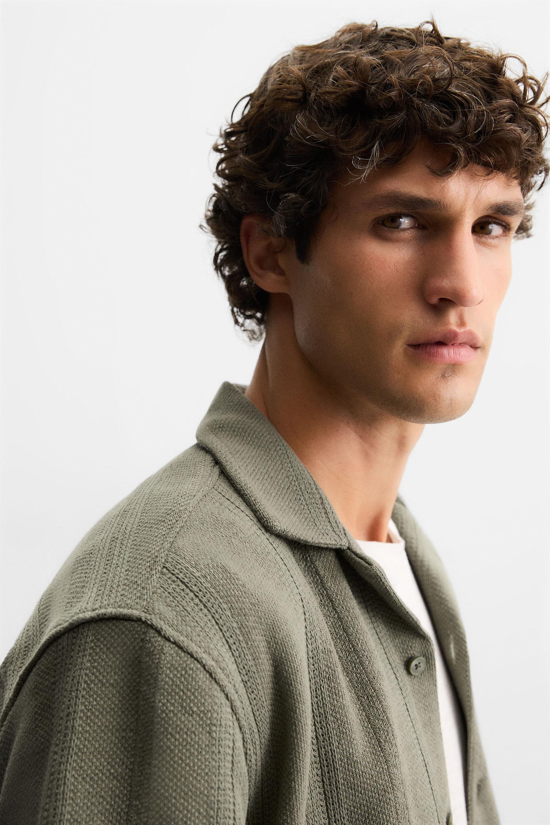 TEXTURED JACQUARD SHIRT - Image 5