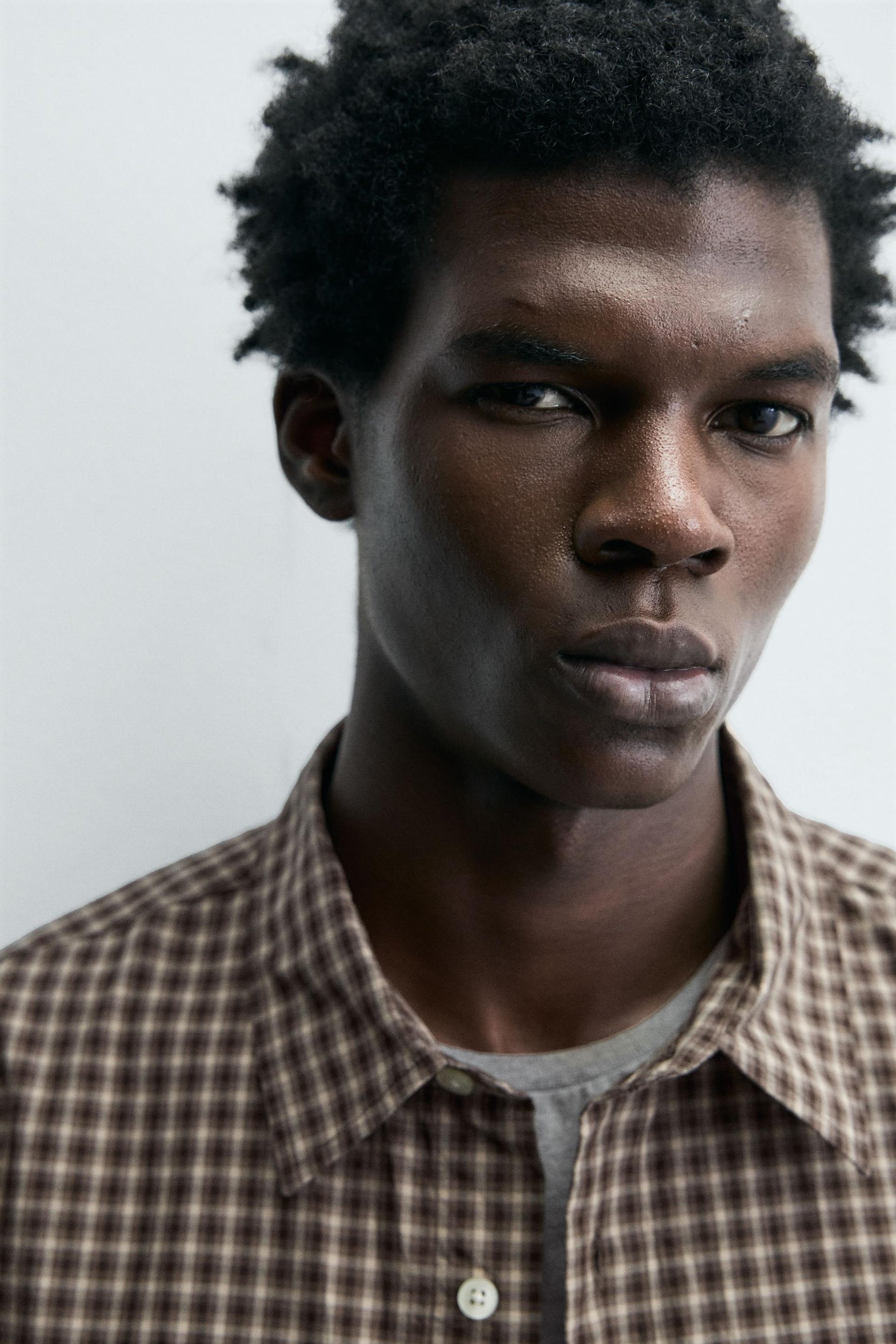 RELAXED FIT CHECK SHIRT - Image 5