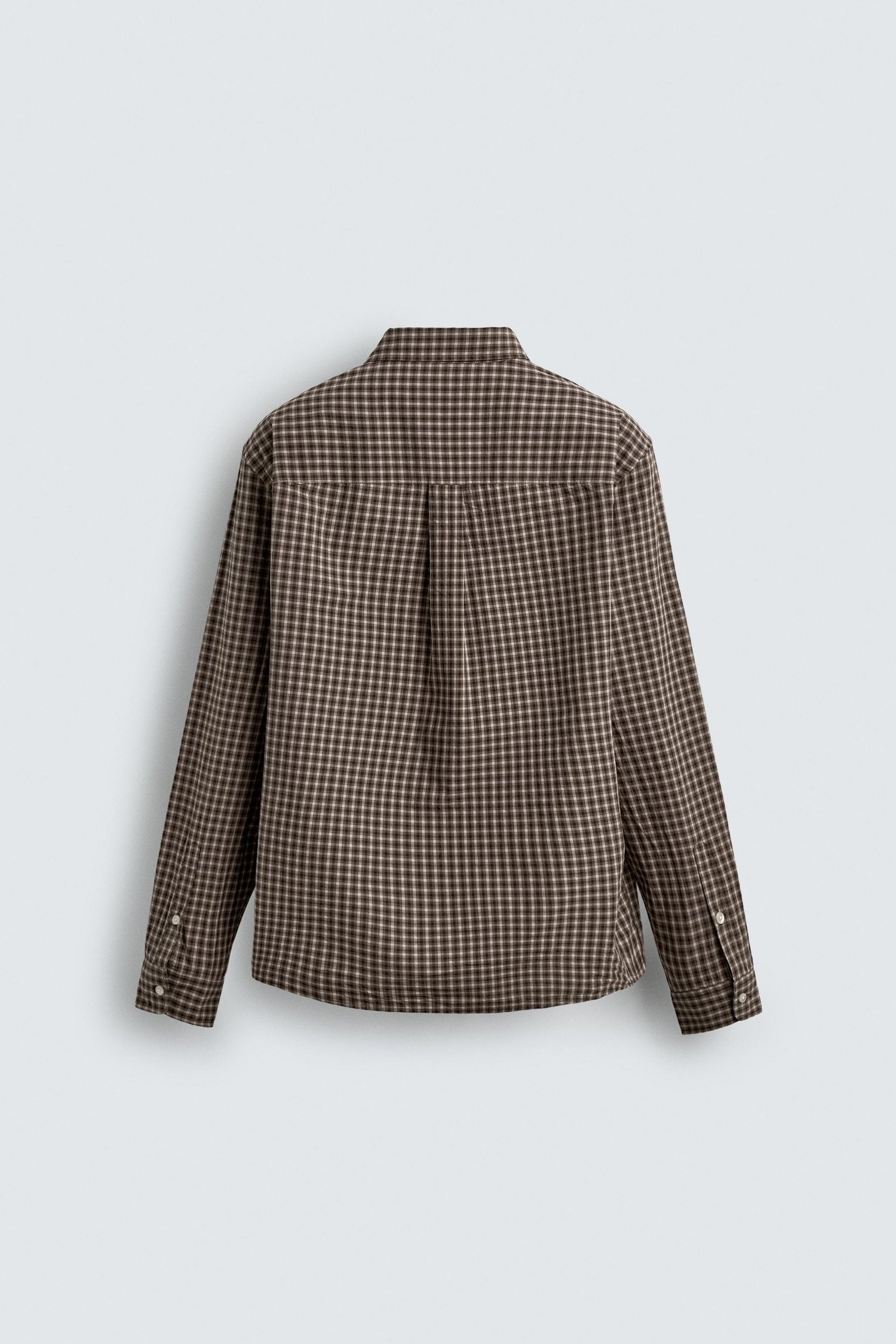 RELAXED FIT CHECK SHIRT - Image 9