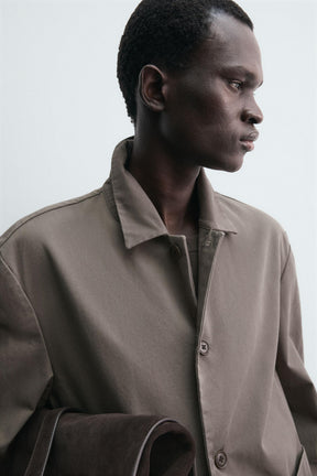 COTTON RELAXED FIT BLAZER - Image 5