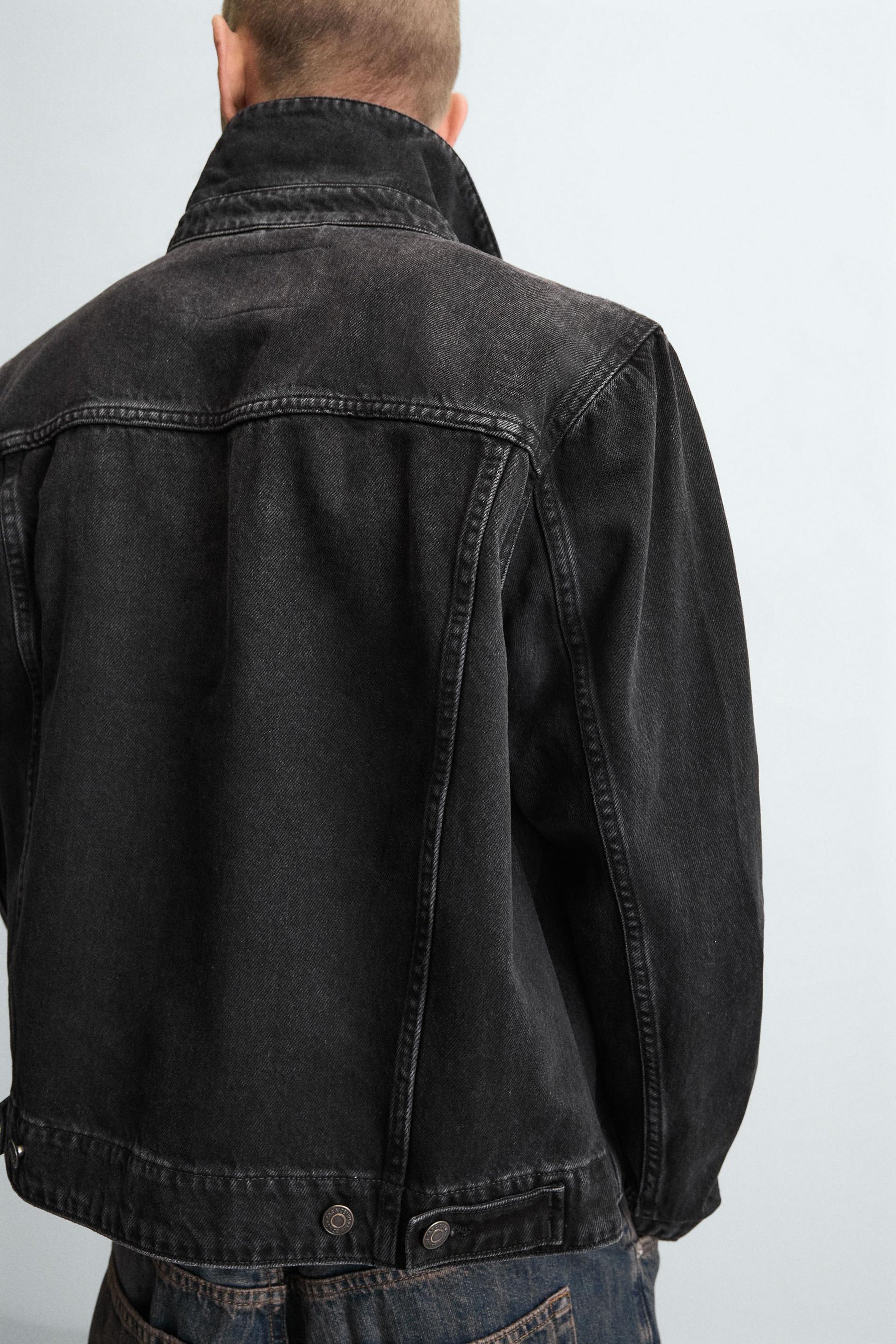 BASIC DENIM JACKET - Image 6