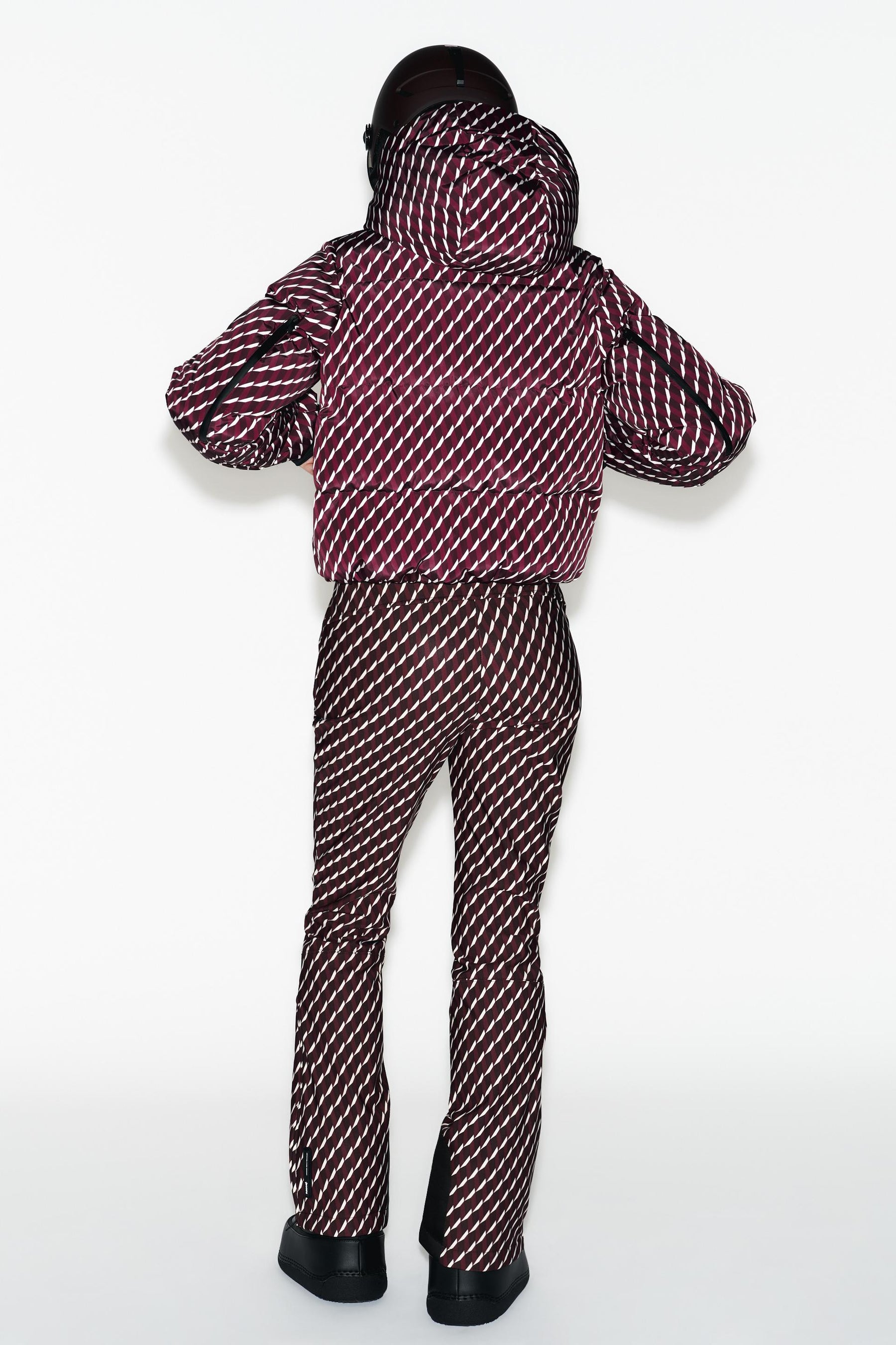 Water-resistant ski trousers