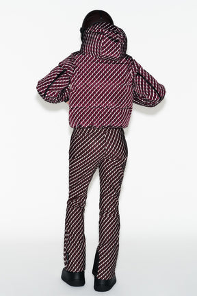 Water-resistant ski trousers