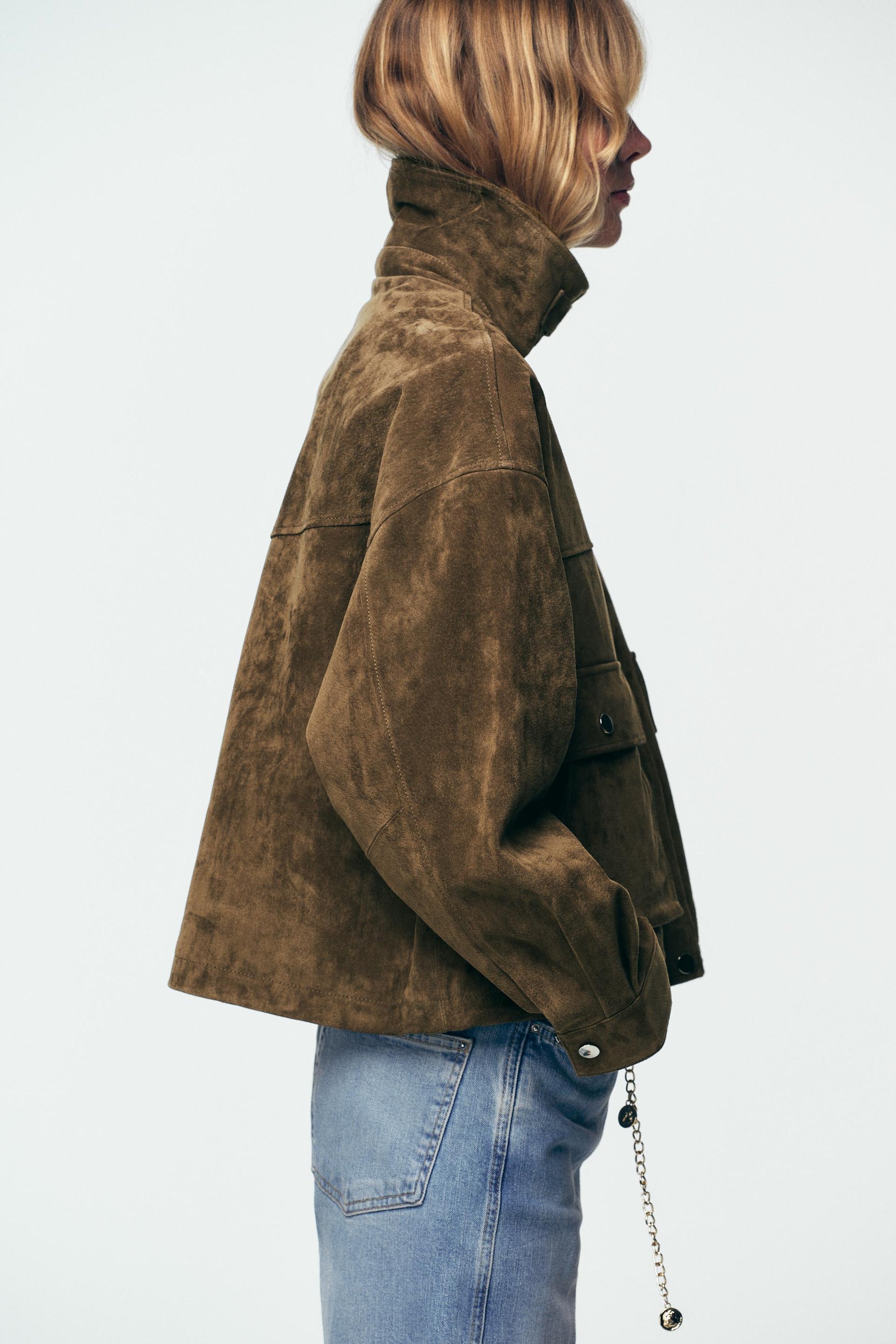 Leather Bomber Jacket