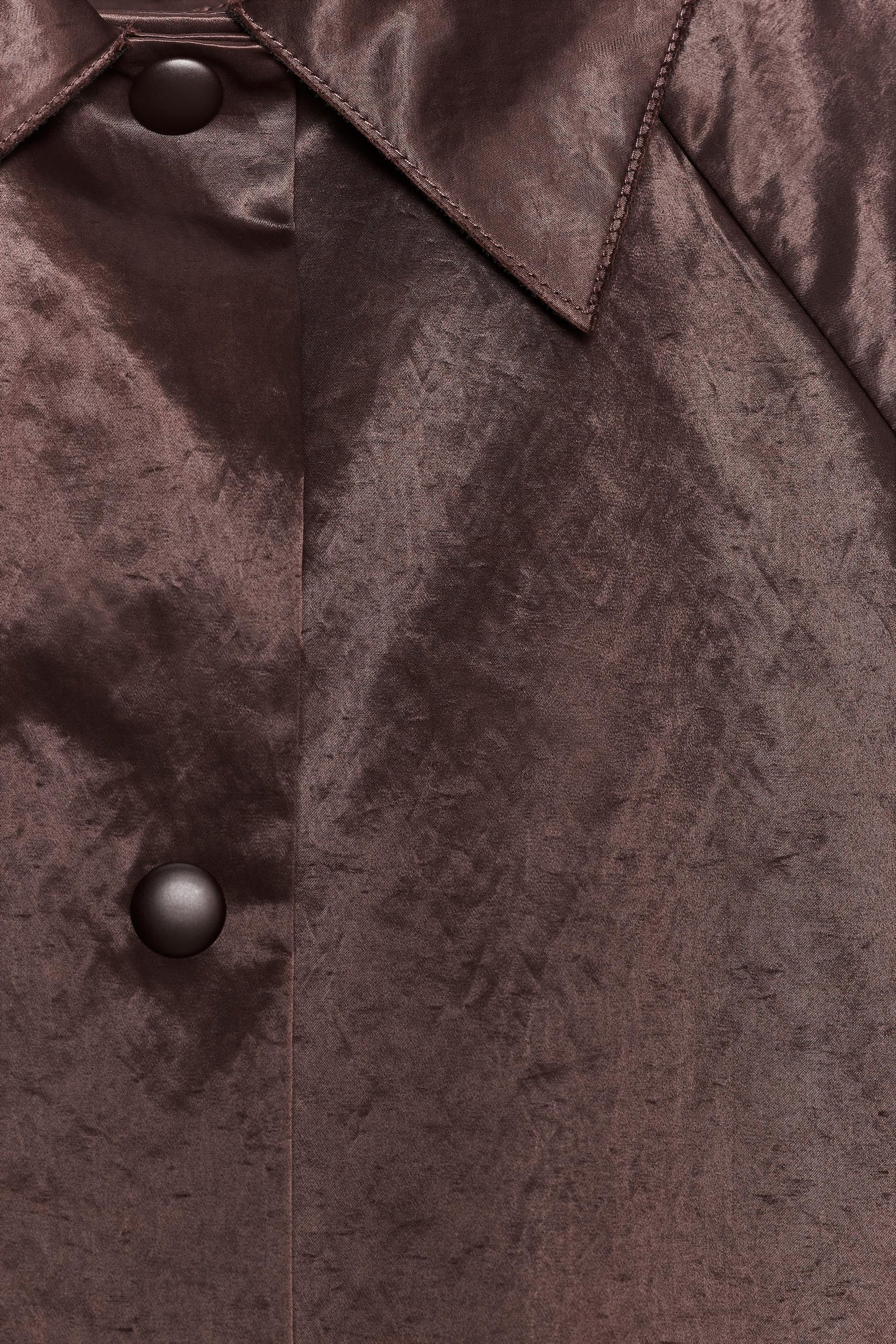 ZW COLLECTION SATIN JACKET - Image 7