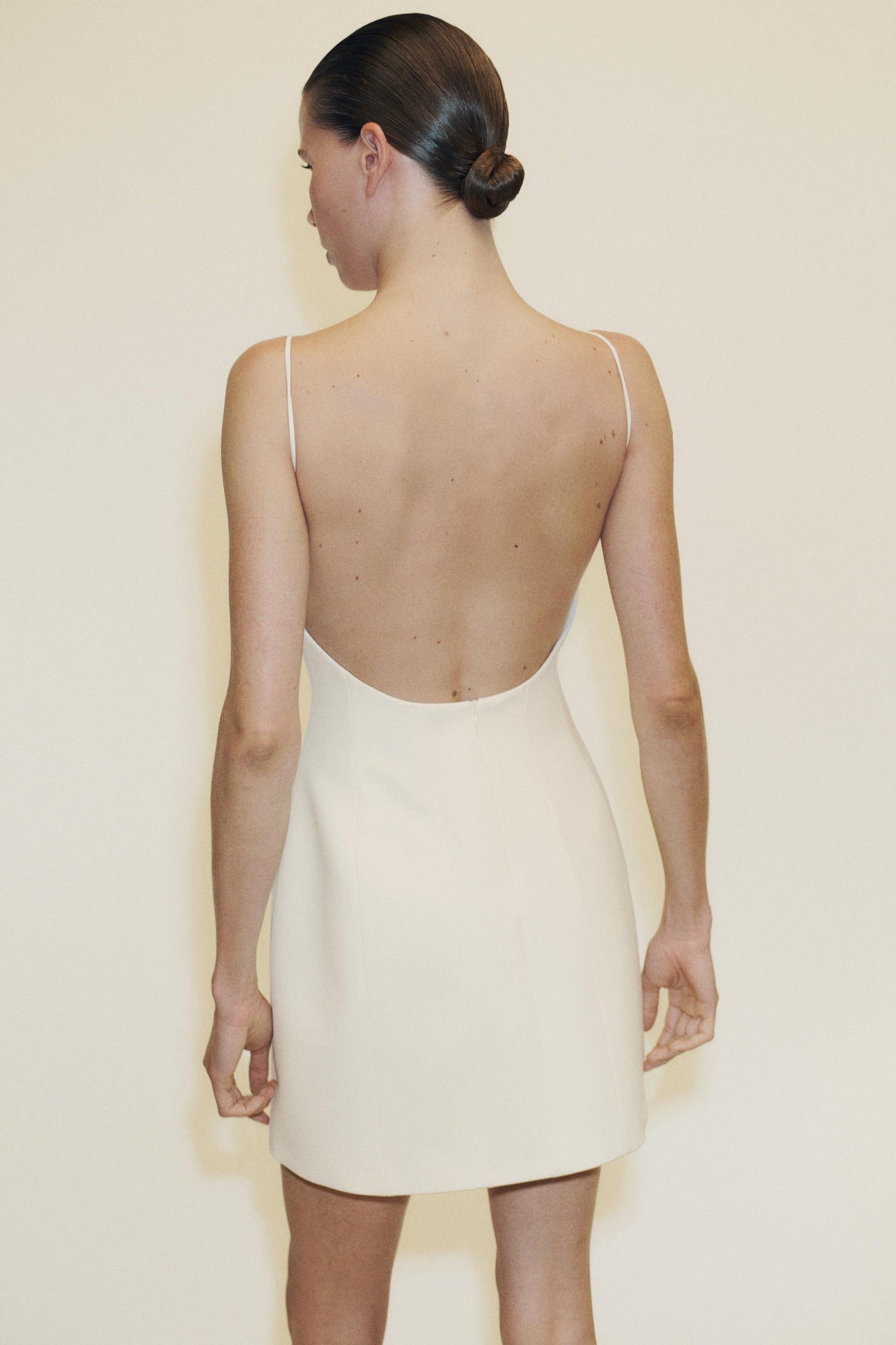 SHORT STRETCH DRESS - Image 4