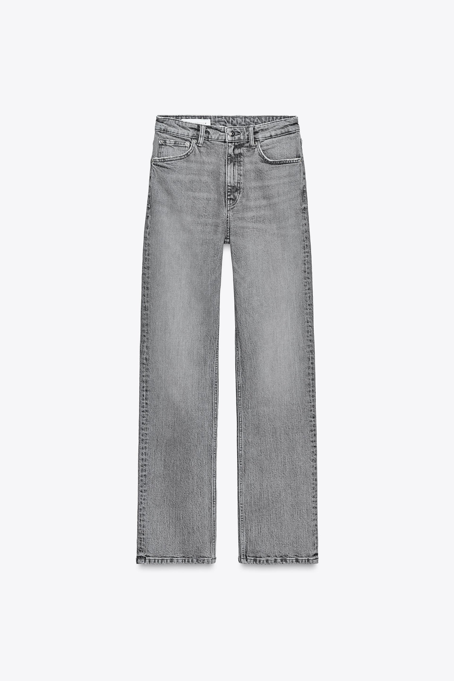 Straight High-Waist Jeans