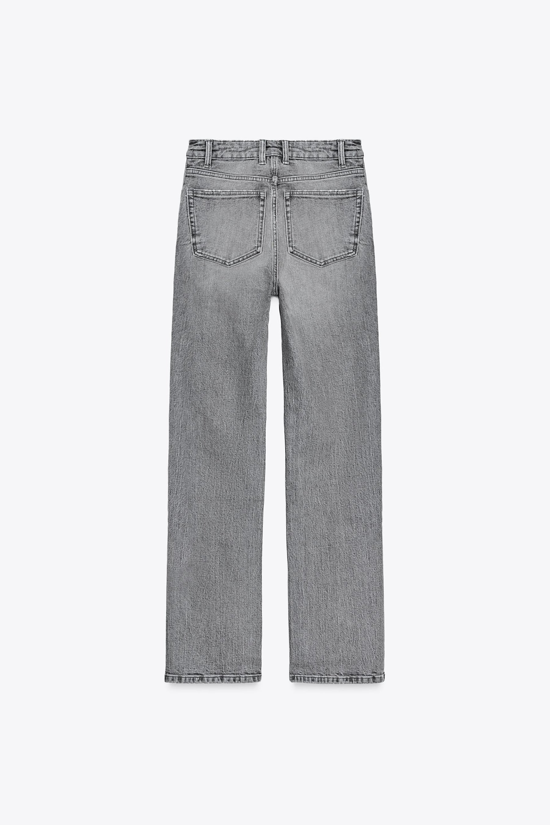Straight High-Waist Jeans