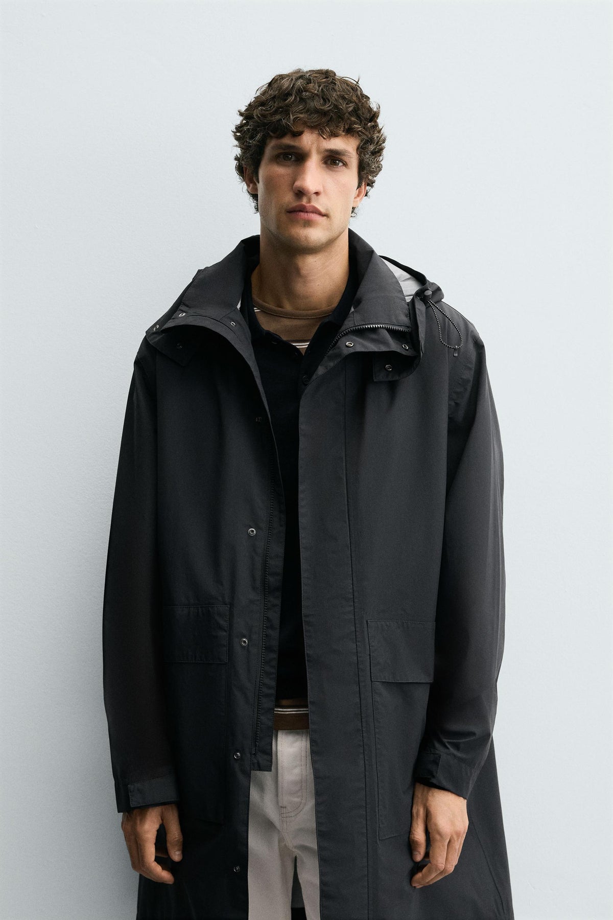 WATER-REPELLENT DETACHABLE TECHNICAL PARKA - Image 2