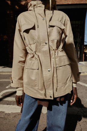 HOODED MULTI-POCKET JACKET - Image 8